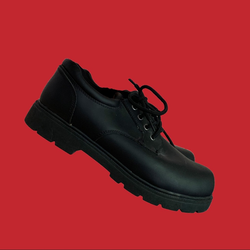 Mossimo Supply Co Lace-Up Low Platform Oxfords